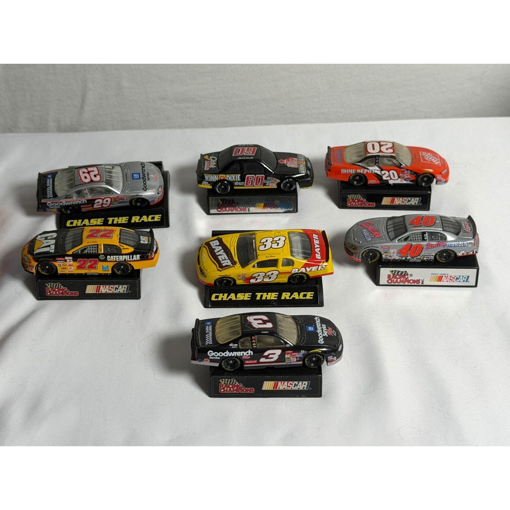VINTAGE Racing Champions NASCAR Diecast Car Lot Unisex OS Multi GOOD